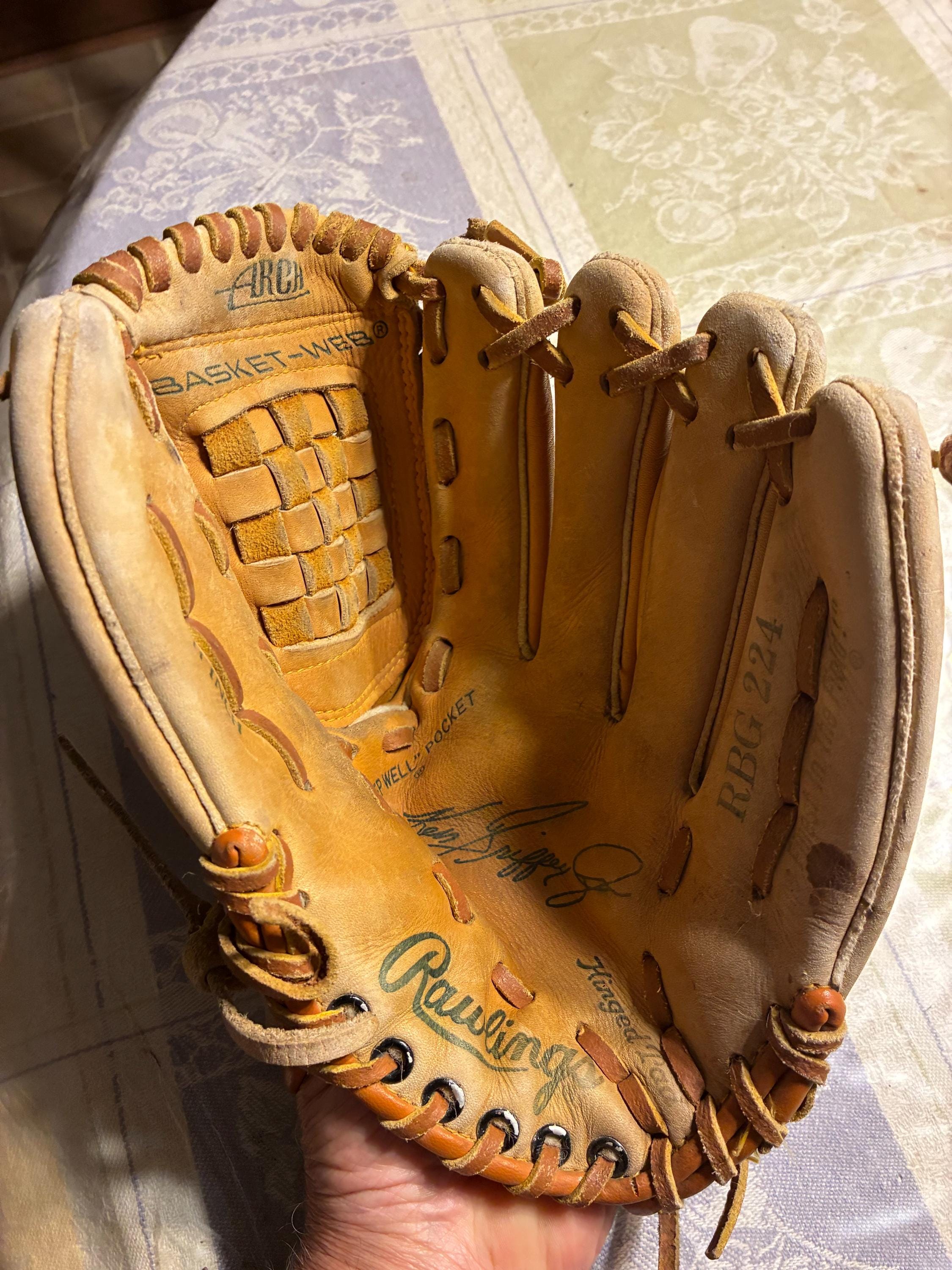 Vintage Rawlings Baseball Glove - Etsy