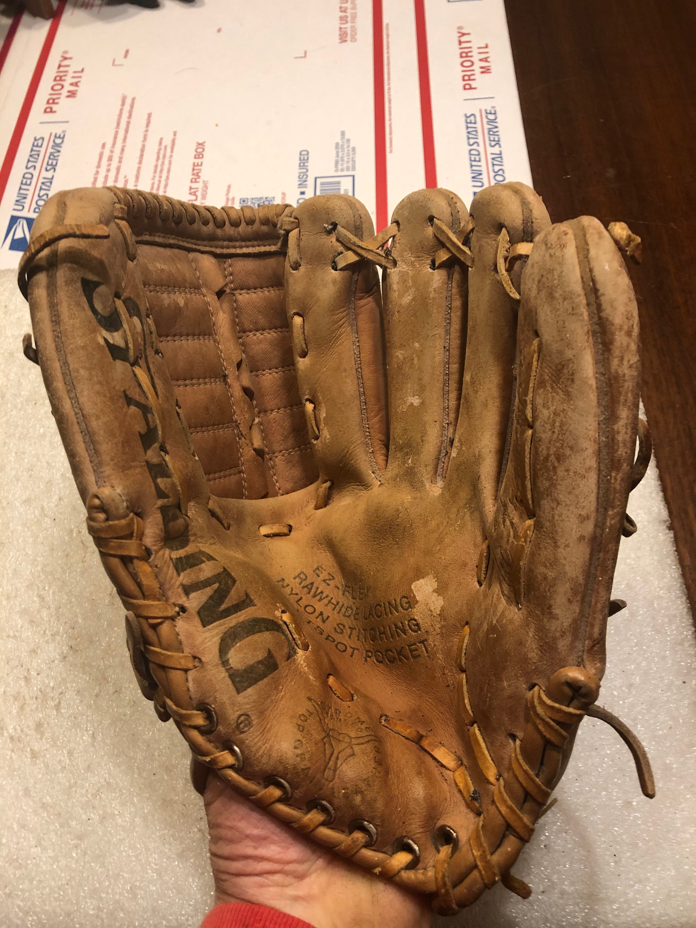 Spalding Vintage Baseball Glove 425115 in Very Good Etsy