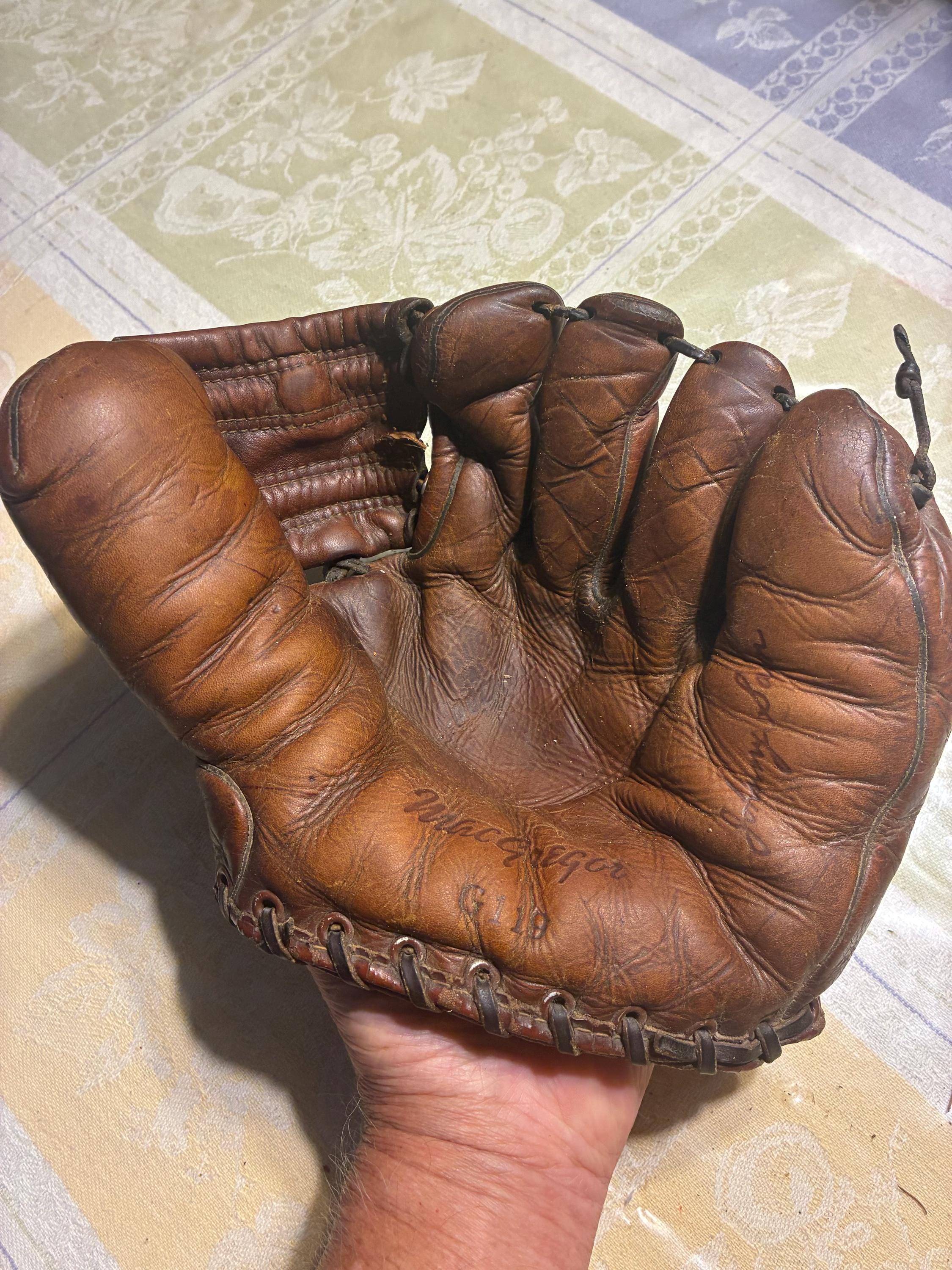 1960s baseball glove - Etsy 日本