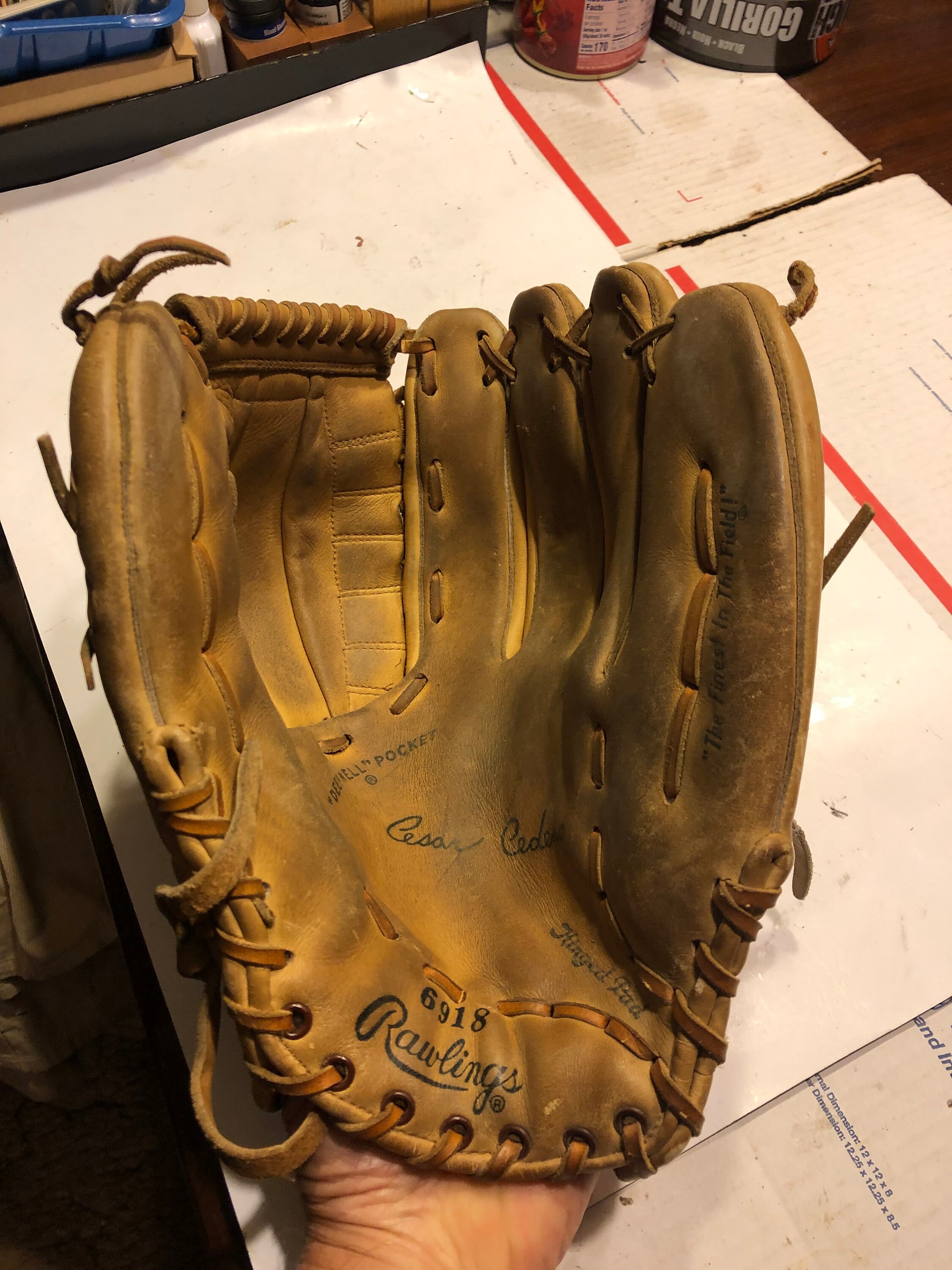 Rawlings cesar hotsell cedeno glove
