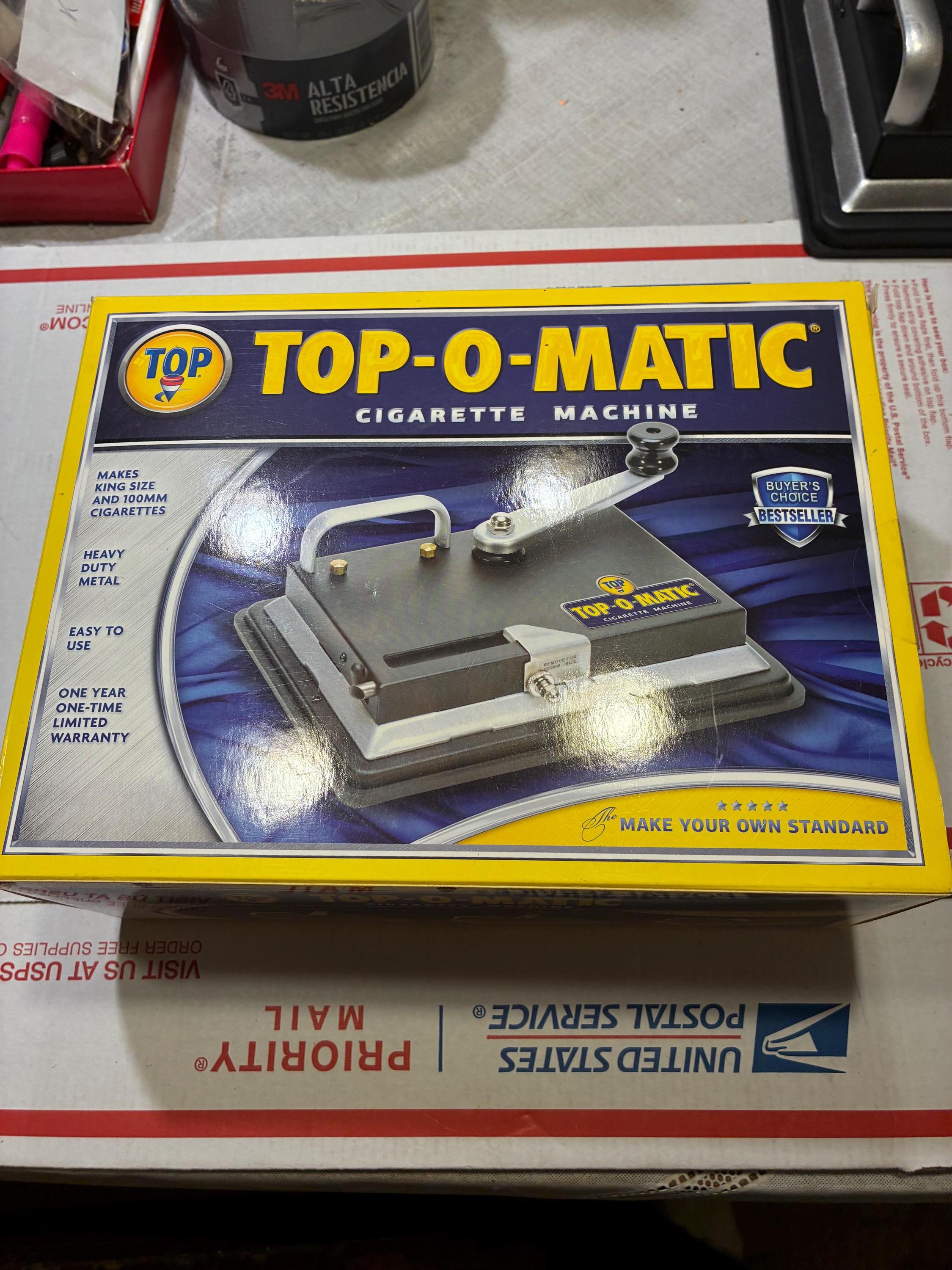 TOP-O-MATIC Cigarette Machine, Like New, Used Once, Box With All  Instructions. - Etsy