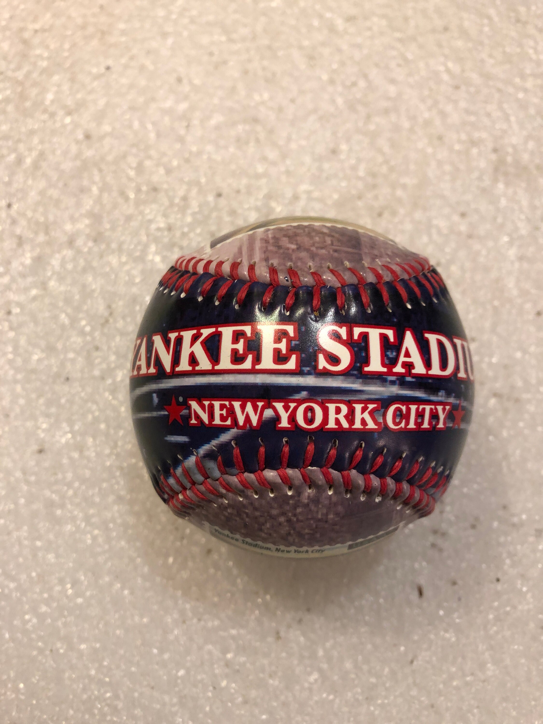 Vintage Viejo Yankee Stadium Colorido Souvenir Etsy