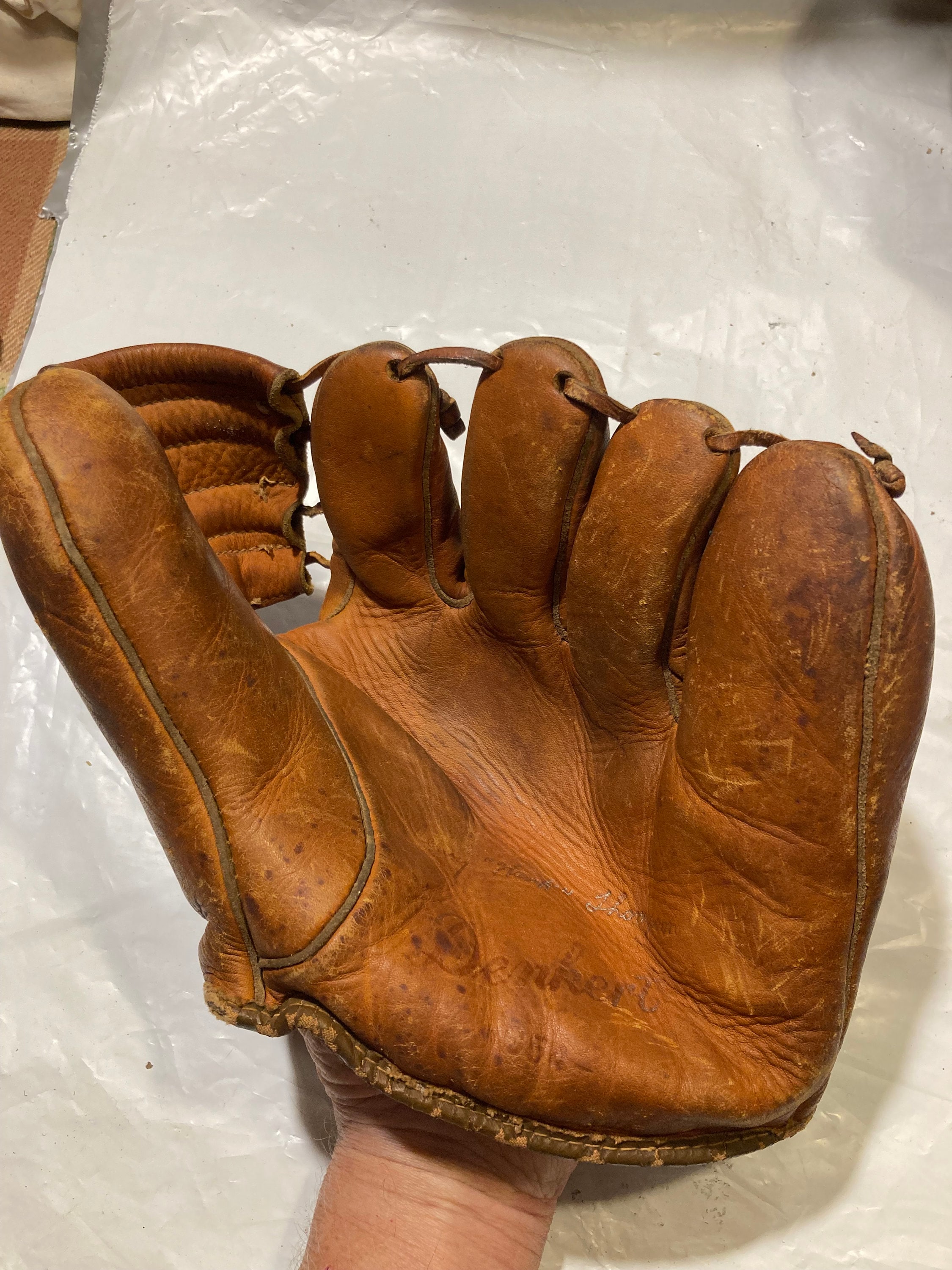【野球グローブ】1930年代〜1940年代　野球　アンティーク　グローブ