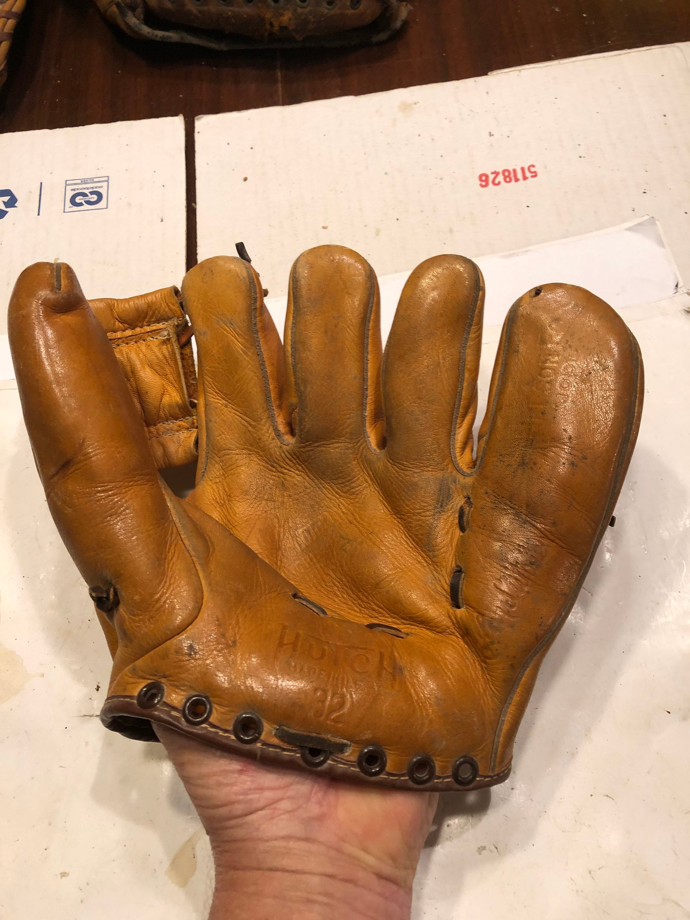HuTcH】ヴィンテージ 当時品 グローブ 米国 USA 産 皮革 野球