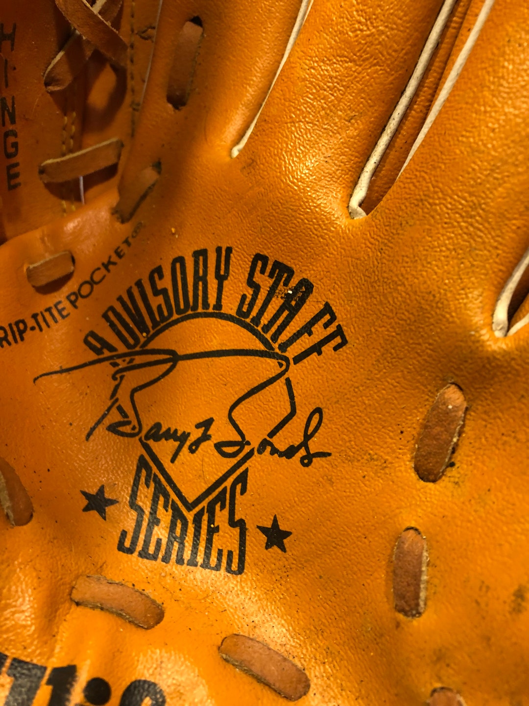 BARRY BONDS Medium Size WILSON Baseball Glove #A2275, Ex-, L