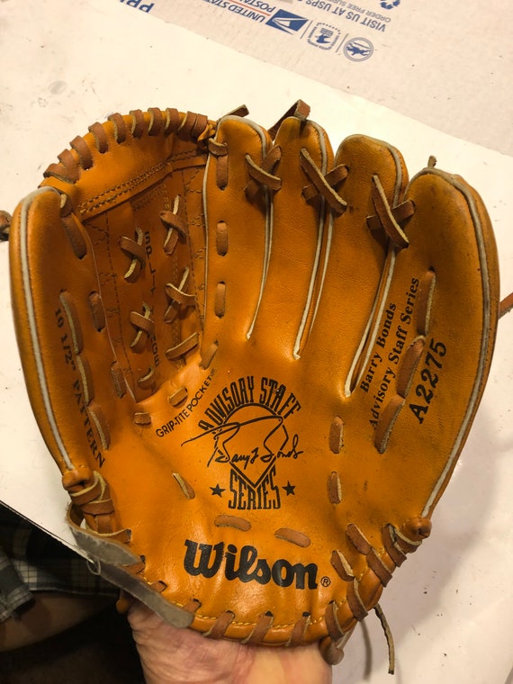BARRY BONDS Medium Size WILSON Baseball Glove #A2275, Ex-, L