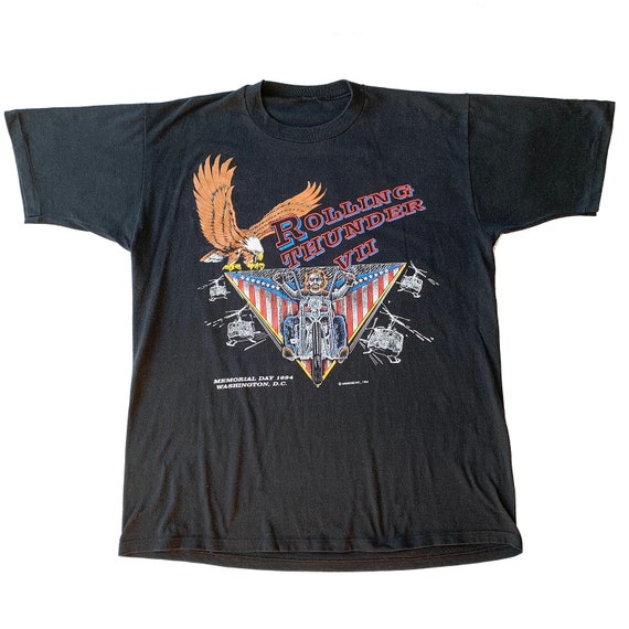 Vintage 90s Rolling Thunder Harley Davidson Shirt