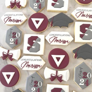 Graduation Cookies Class of 2025 Custom Cookies