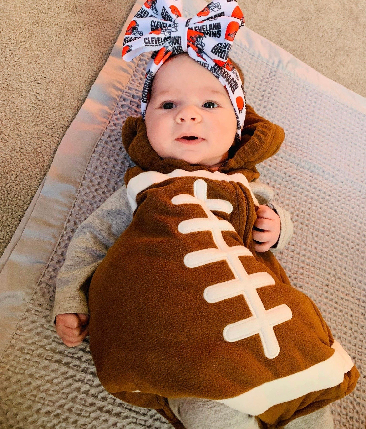 San Francisco 49ers Football Fan Baby Infant Dress or Headband or