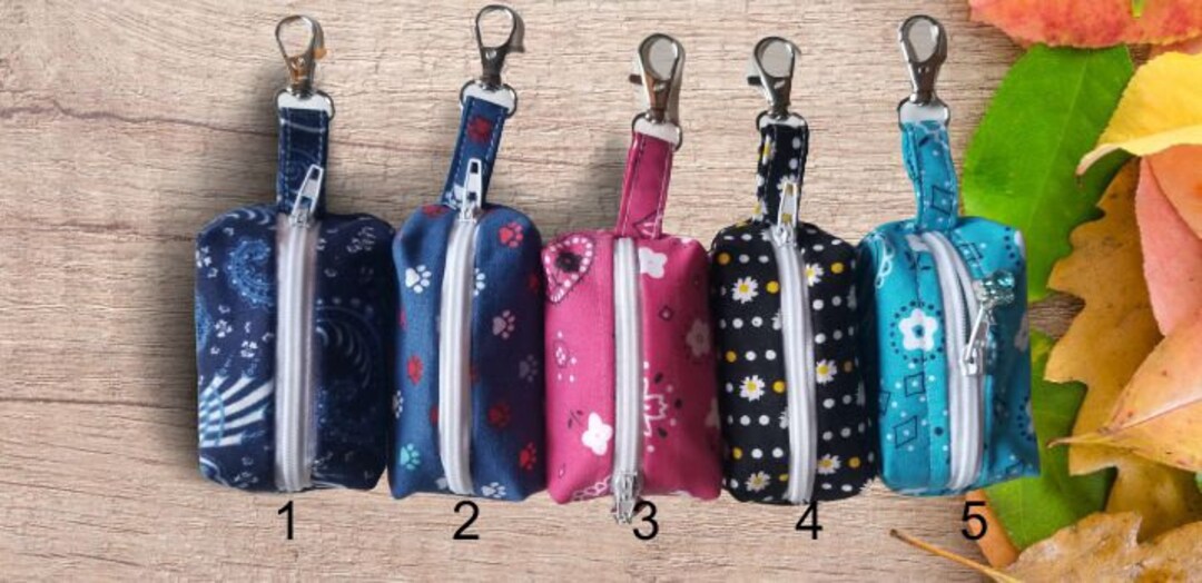 Dog Walking. Poop Bag Holder. Waste Bag Dispenser. Swivel Hook Easy