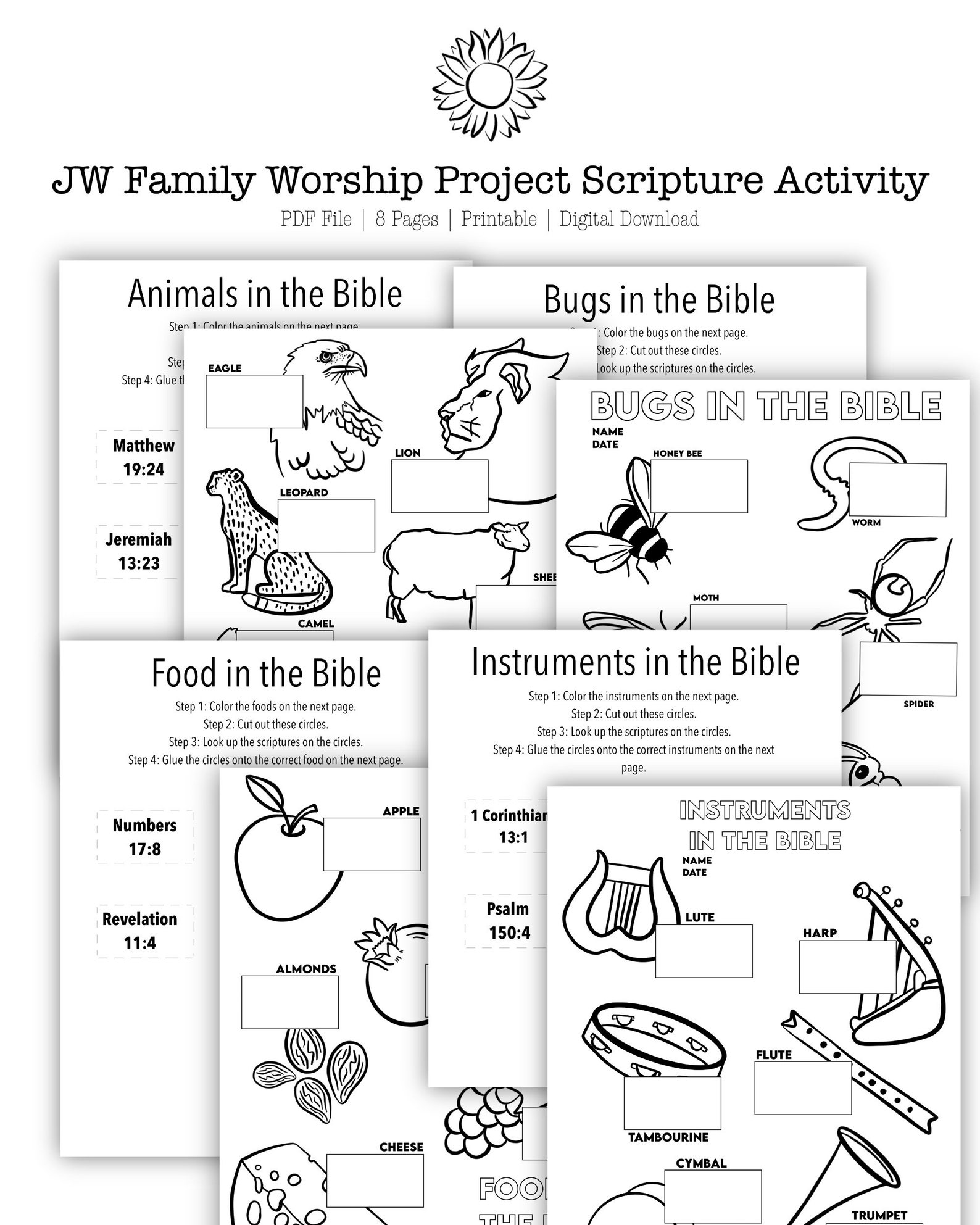 Jehovah Witness Printables Jehovah Witness Printables
