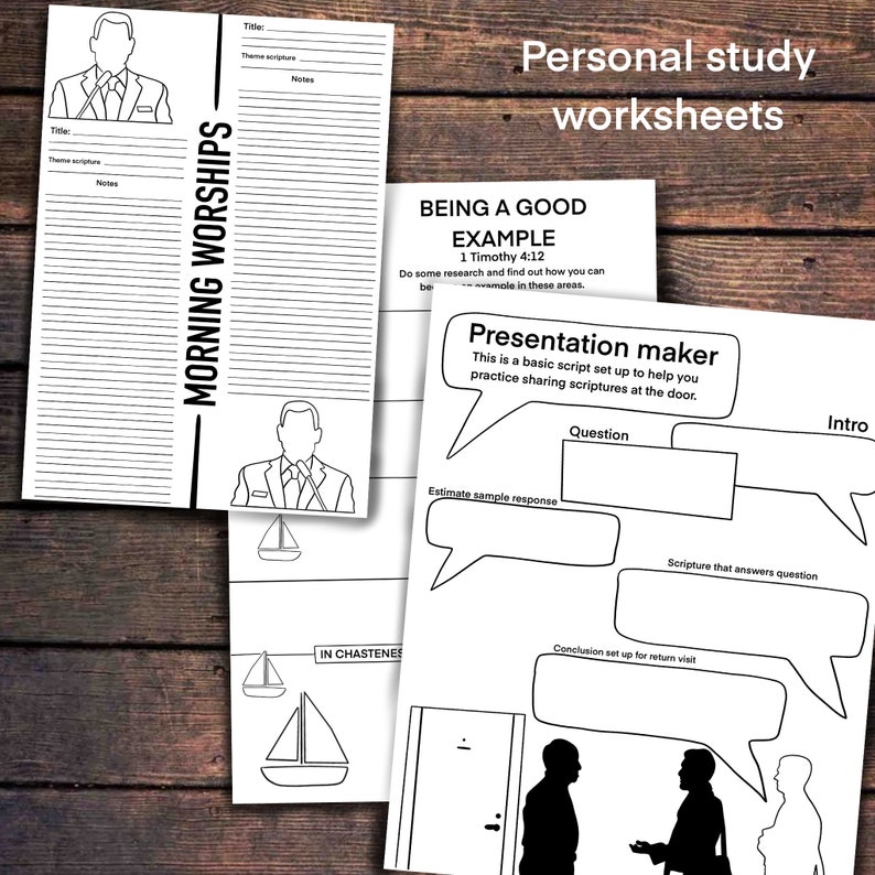 Jehovahs witnesses circuit overseer notebook and | Etsy