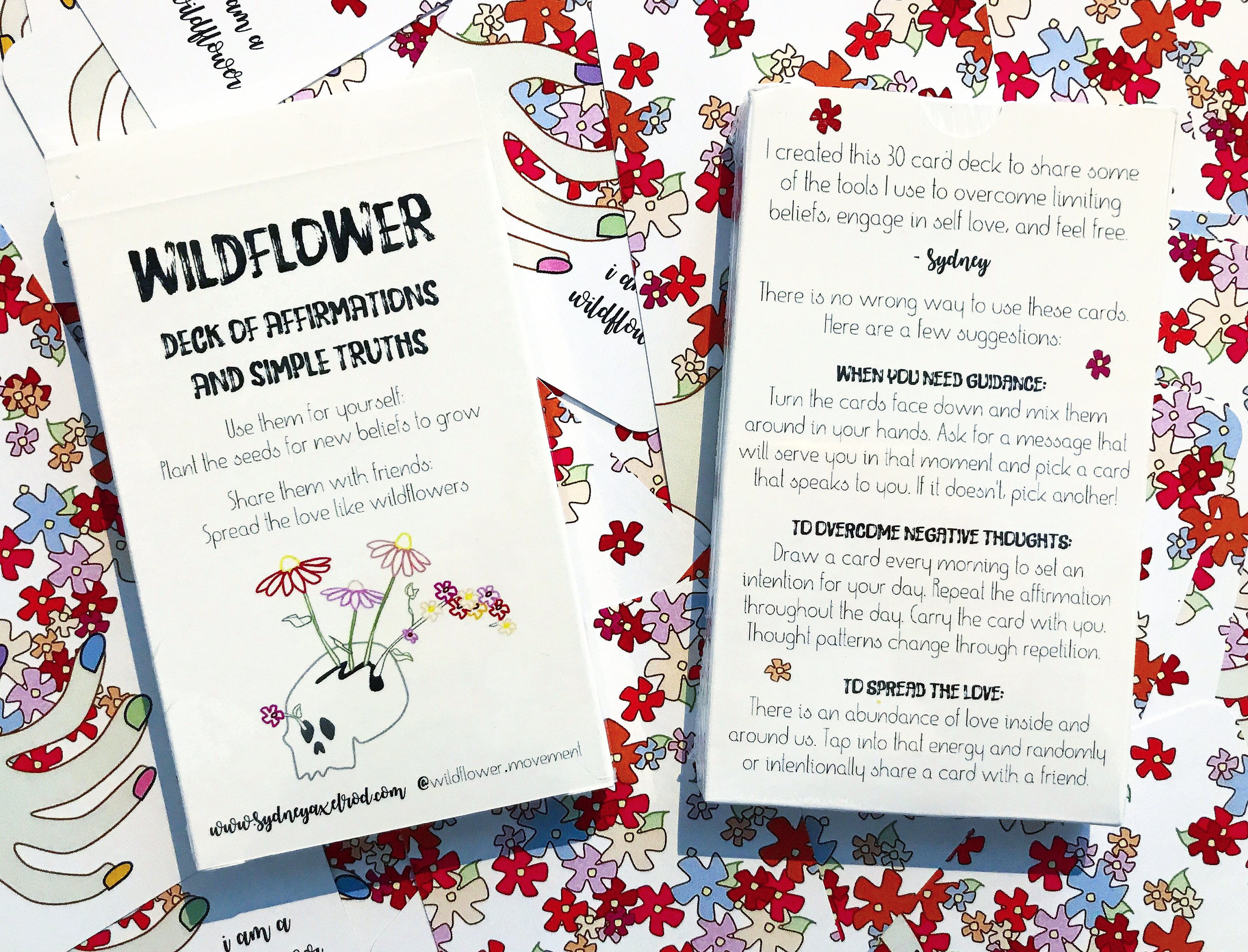 Wildflower Deck of Affirmation & Oracle Cards