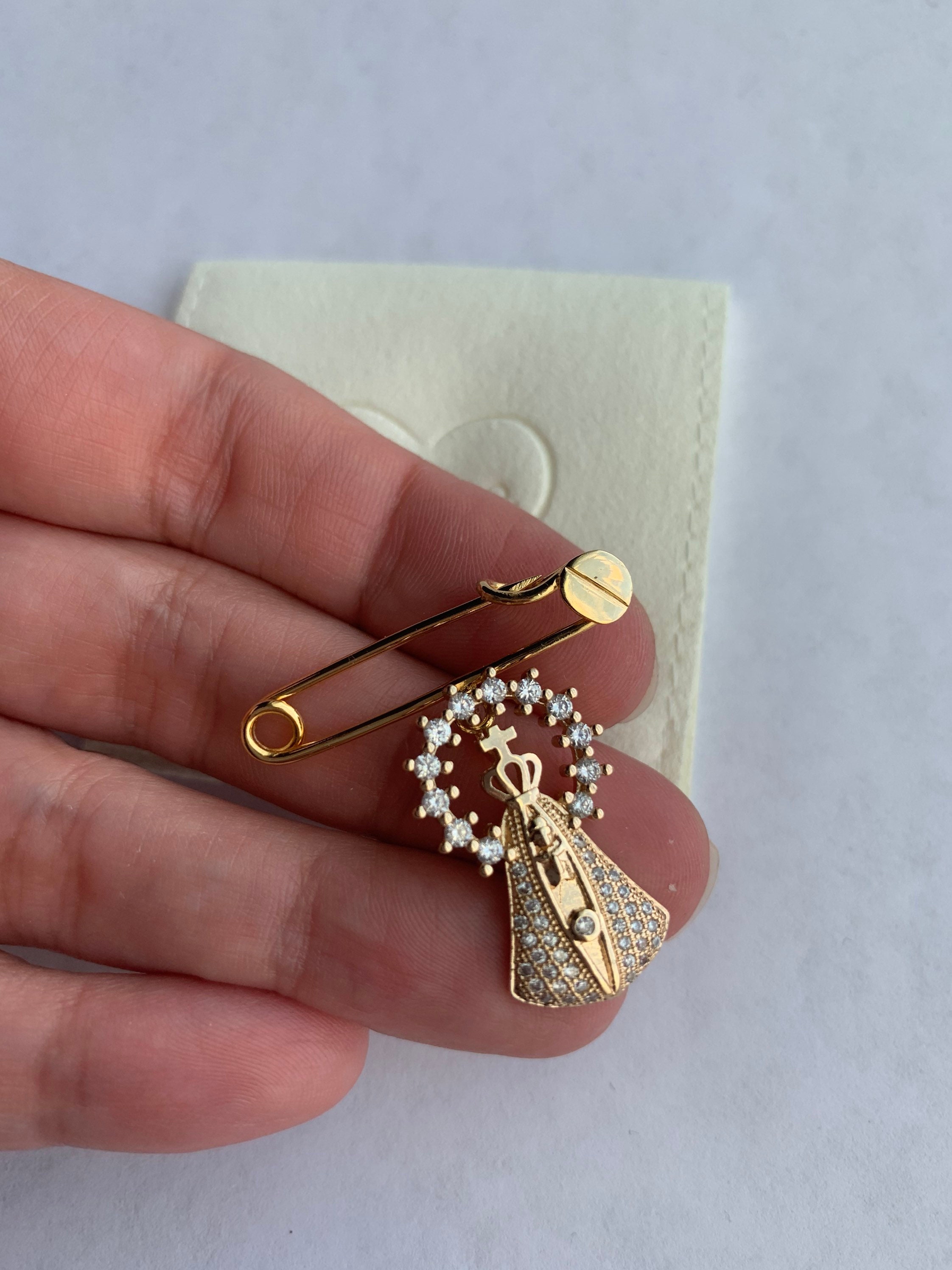 Baby Safety Pin. Baby Protection Pin. Baby Jewelry. Baby Shower Gift ...