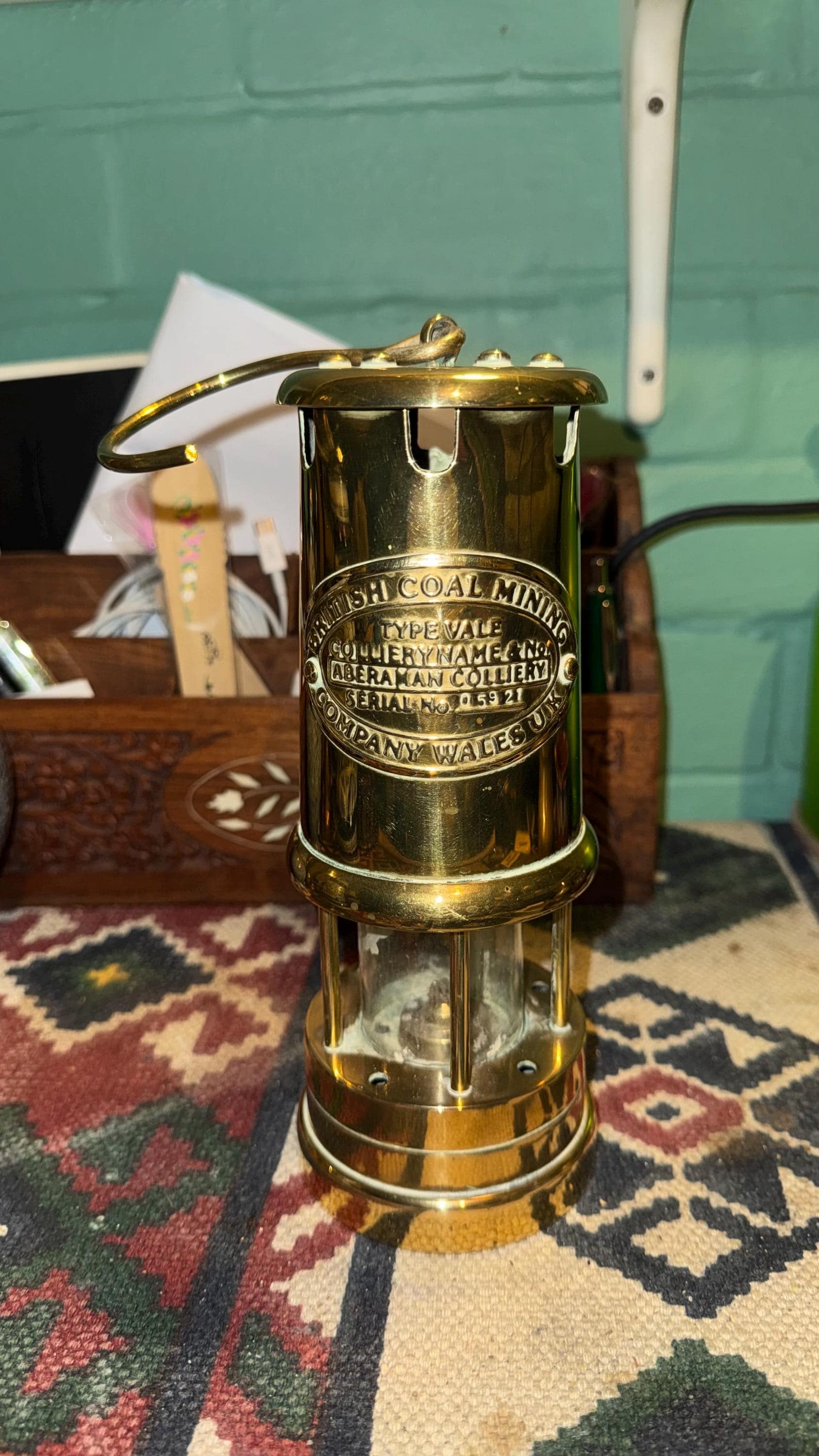 Antique coal mining lamp - Etsy 日本