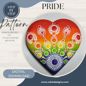 Z Dot Designs Dot Mandala Tutorial | Step-by-Step Instructions | Digital Download | Dotting Pattern