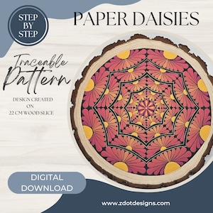 Z Dot Designs Dot Mandala Tutorial |  Traceable Pattern | Step-by-Step Instructions | Digital Download | Dotting Pattern