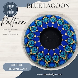 Z Dot Designs Dot Mandala Tutorial | Step-by-Step Instructions | Digital Download | Dotting Pattern