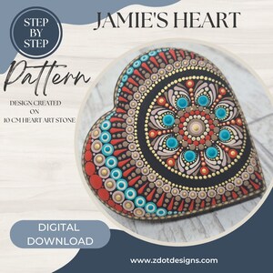 Z Dot Designs Dot Mandala Tutorial | Step-by-Step Instructions | Digital Download | Dotting Pattern