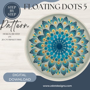 Z Dot Designs Dot Mandala Tutorial | Step-by-Step Instructions | Digital Download | Dotting Pattern