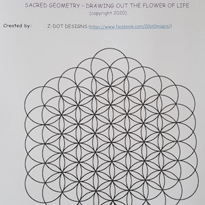 Z Dot Designs Dot Mandala Tutorial | Step-by-Step Instructions | Digital Download | Dotting Pattern