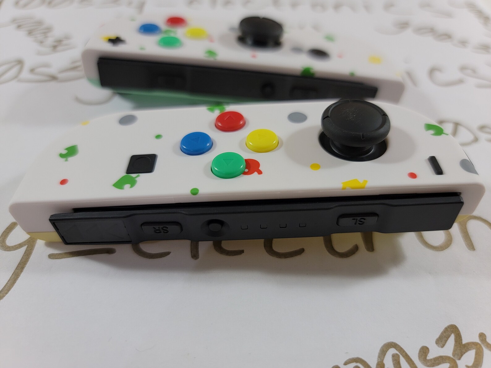 New Nintendo Switch Custom Animal Crossing Patterned Joycons | Etsy
