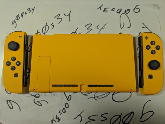 yellow joycons