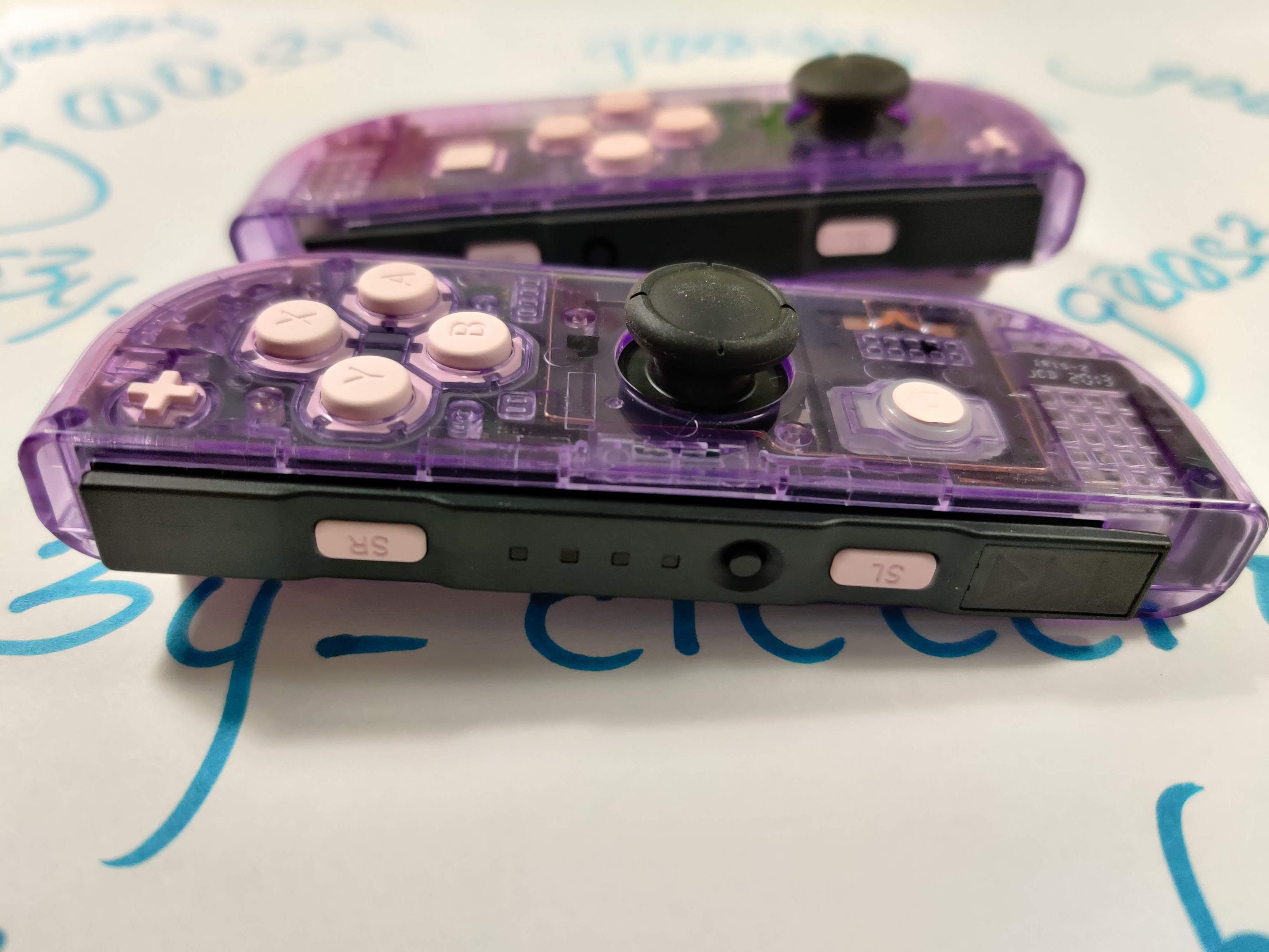 Custom Nintendo Switch Lite Atomic Purple, Clear, India