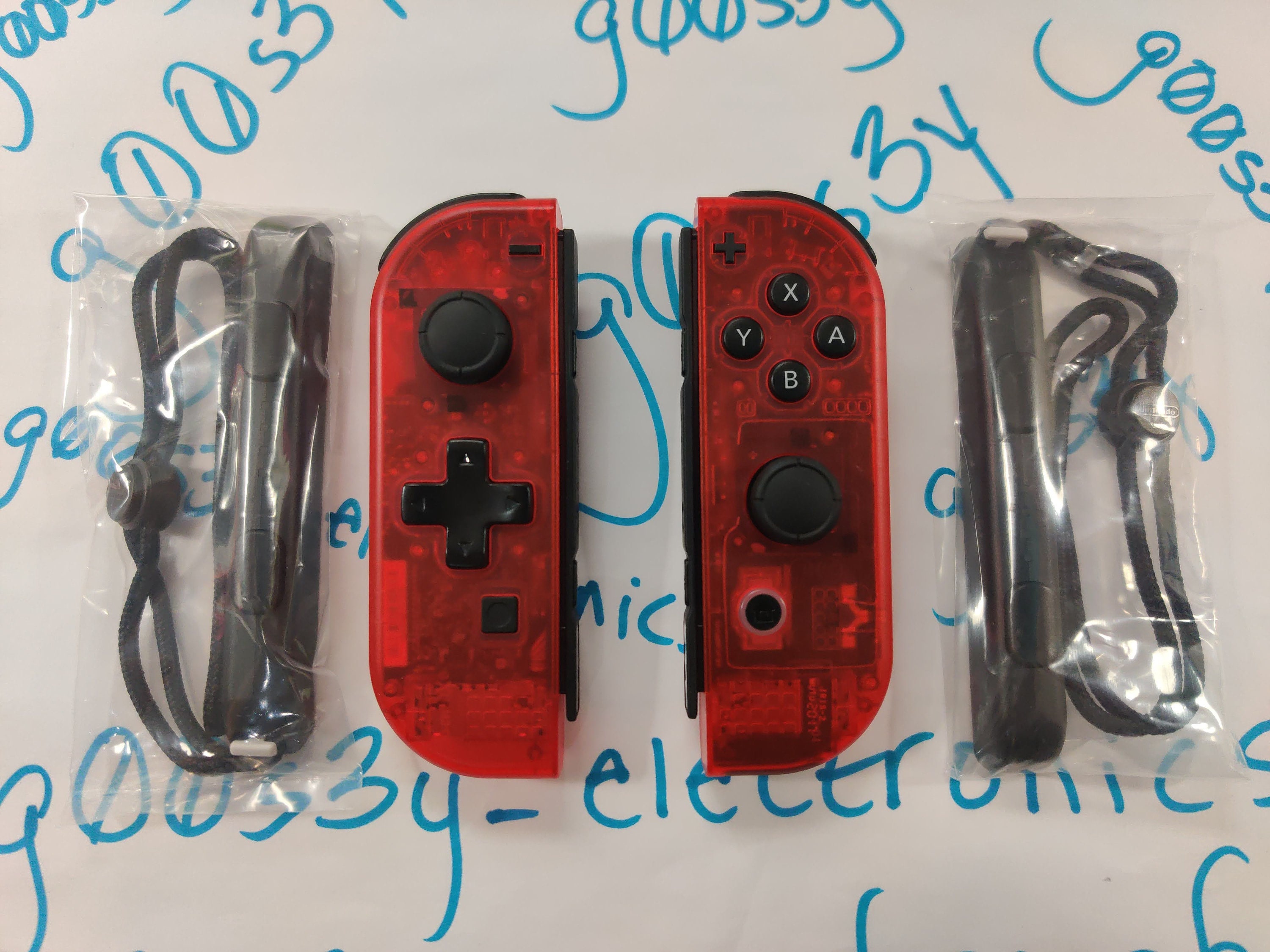 Joy-Con LED Button Kit for Nintendo Switch - Standard Clear