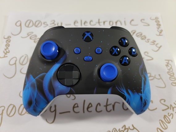 Blue flame cheap xbox one controller