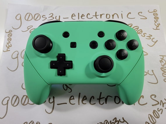 Nintendo switch pro controller green sales