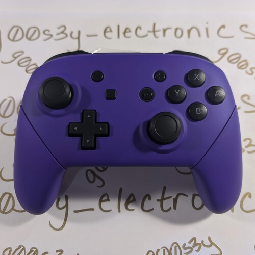 New Nintendo Switch Custom Purple Pro Controller - CHOOSE BUTTON shops COLOR