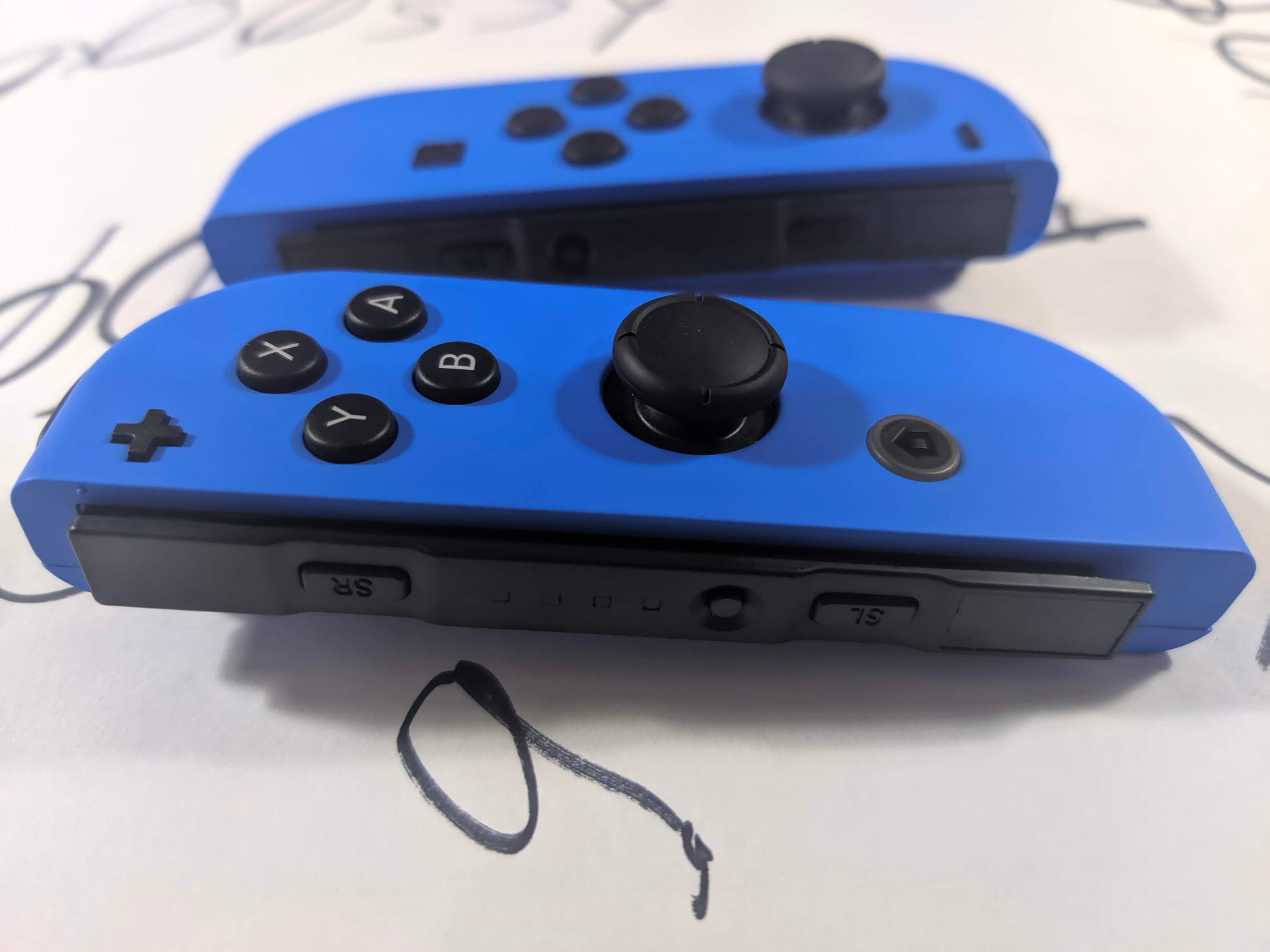 Dark blue joycons sale