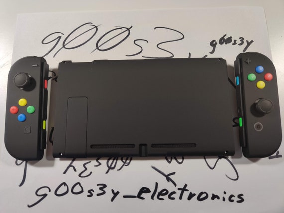 nintendo switch black joy cons
