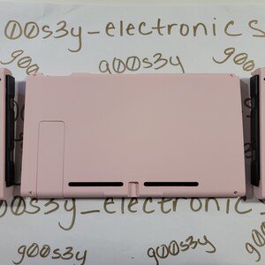 New Nintendo Switch Custom Light Pink Joycons and Backplate - Etsy