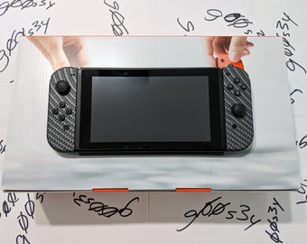 New Custom Carbon Fiber Styled Nintendo Switch FULL CONSOLE