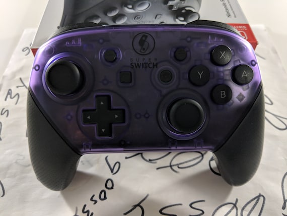 switch pro controller purple