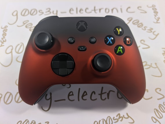 NEW Custom Xbox Series One X S Shadow Red Wireless Controller