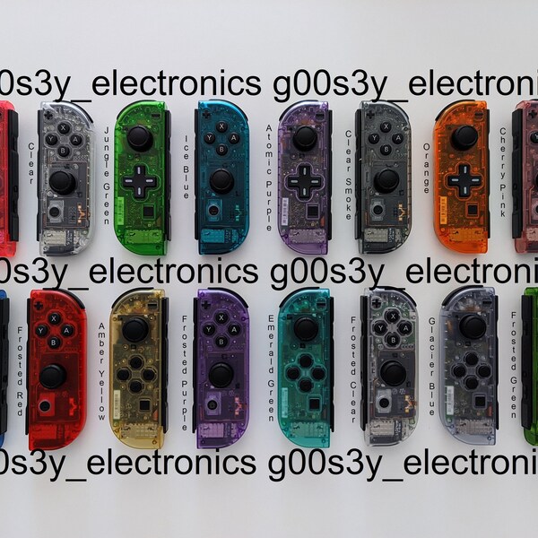Custom Nintendo Switch Joy Cons Etsy