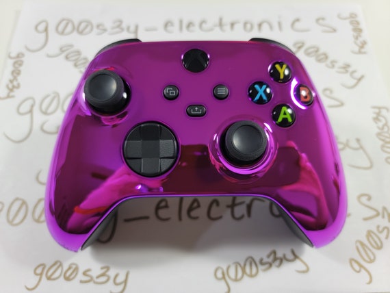 NEW Custom Xbox Series One / X / S Chrome Purple Styled Wireless