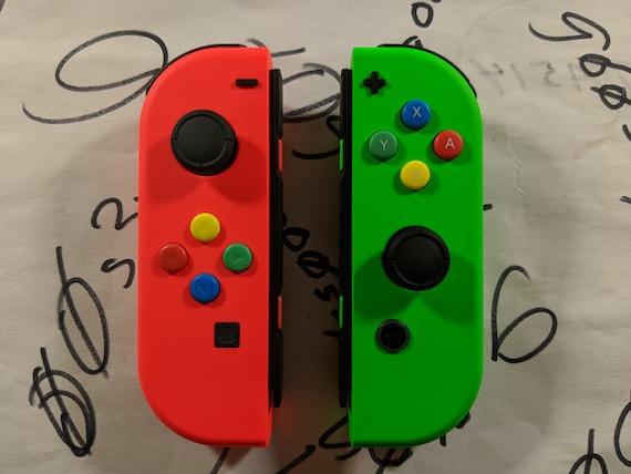 Joy-Con (L/R) Wireless Controllers for Nintendo Switch Neon Red
