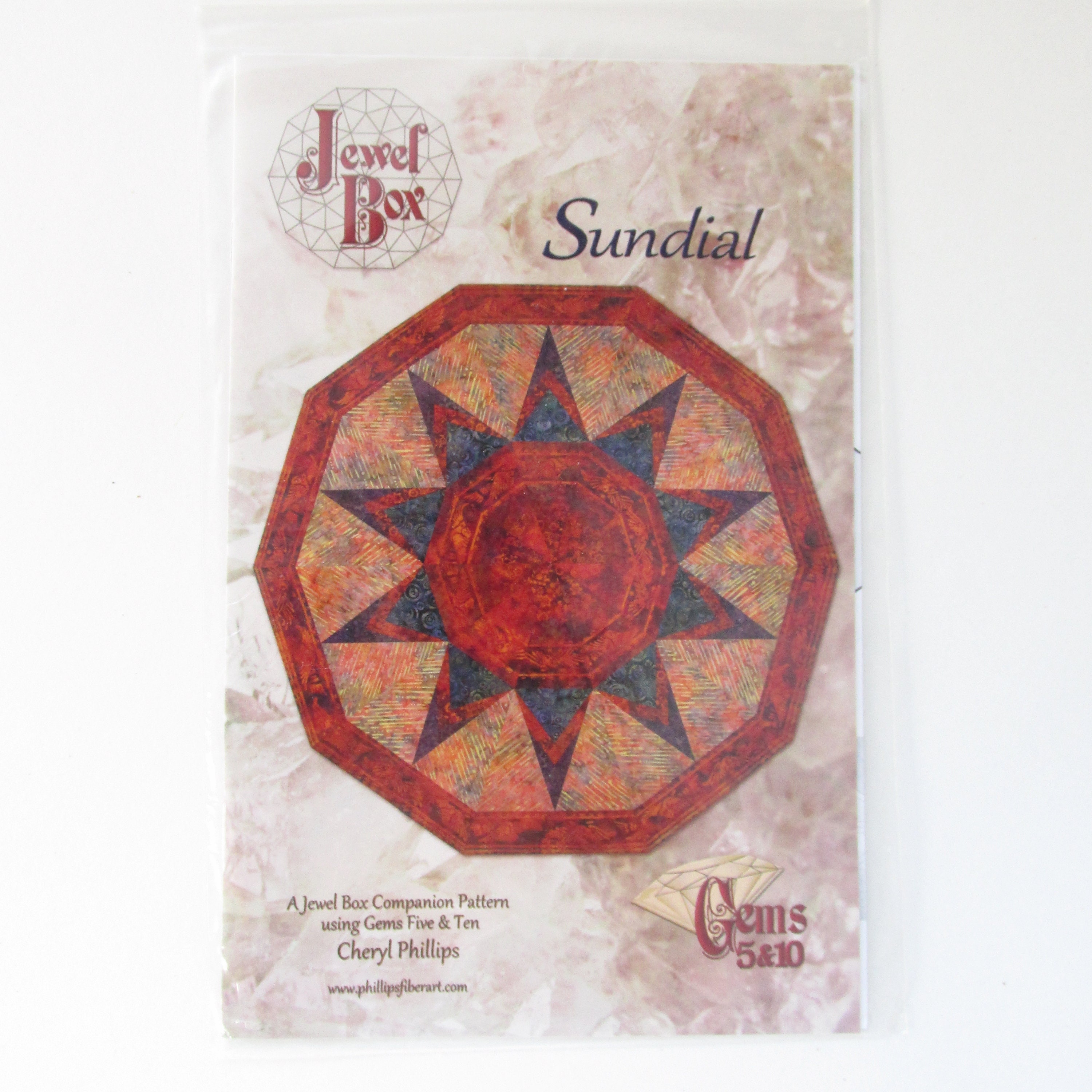 Jewel Box Sundial Quilt Pattern 10 Sided Table Topper Quilt Etsy UK