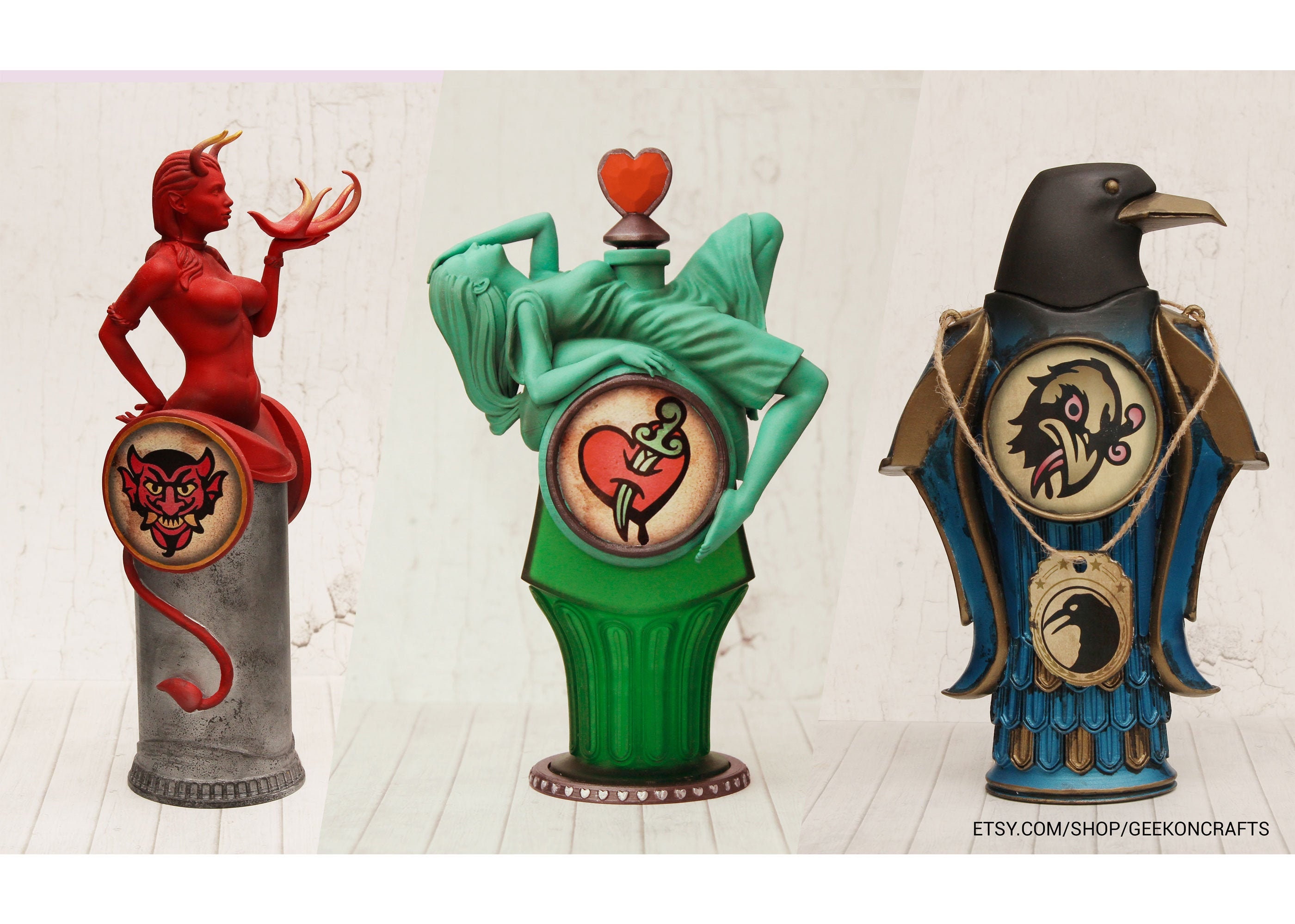 Bioshock Infinite Inspired Vigor Bottles Devil's Kiss Etsy UK