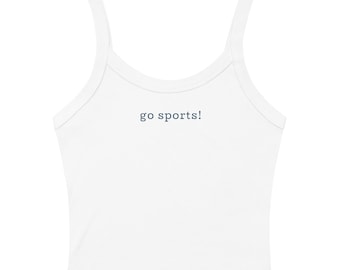 Go Sports! Women's Tank Top (Navy)