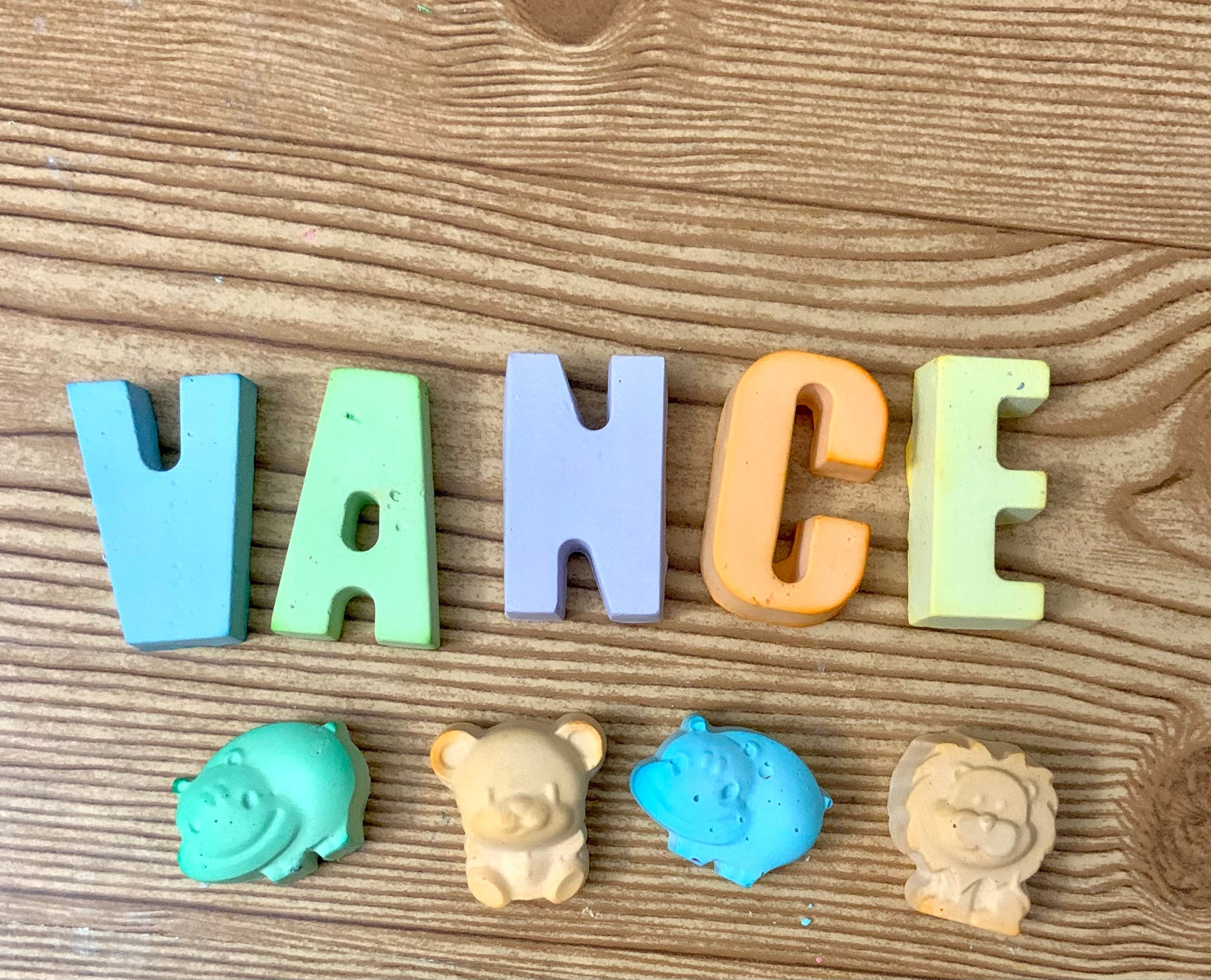 Chalk Names name chalk chalk letters Etsy