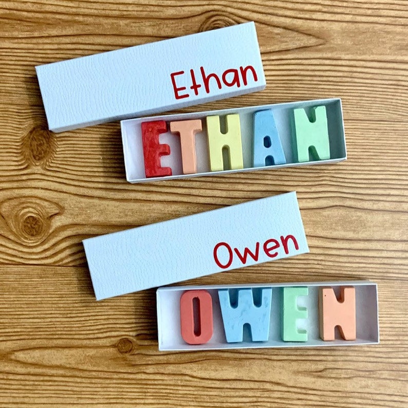 Chalk Names Name Chalk Chalk Letters Stocking Stuffers for Etsy