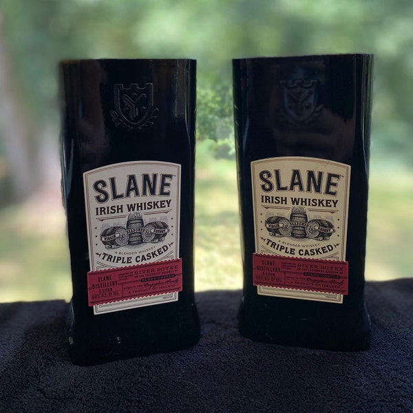 Slane Irish Whiskey Template Liquor Bottle Candle.  Made to Order.  Choose your Scent.  Liter Size