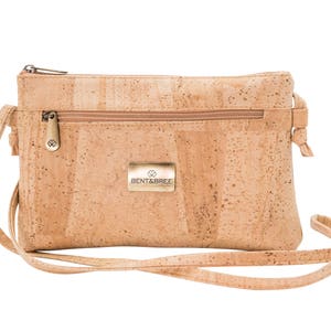 Sac à bandoulière en liège Iris.  Végétalien, résistant à l'eau, anti-cruauté, léger, sac à main, bandoulière réglable, durable, sans cuir