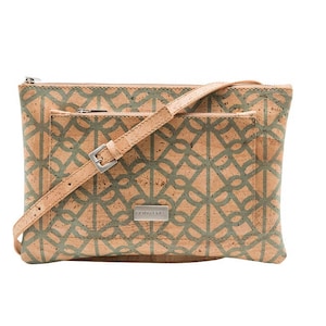 SAMPLE FINAL SALE Macy Cork Crossbody Vegan, Water Resistant, Cruelty-free, Lightweight, Purse, Adjustable Strap, Sustainable, non-leather