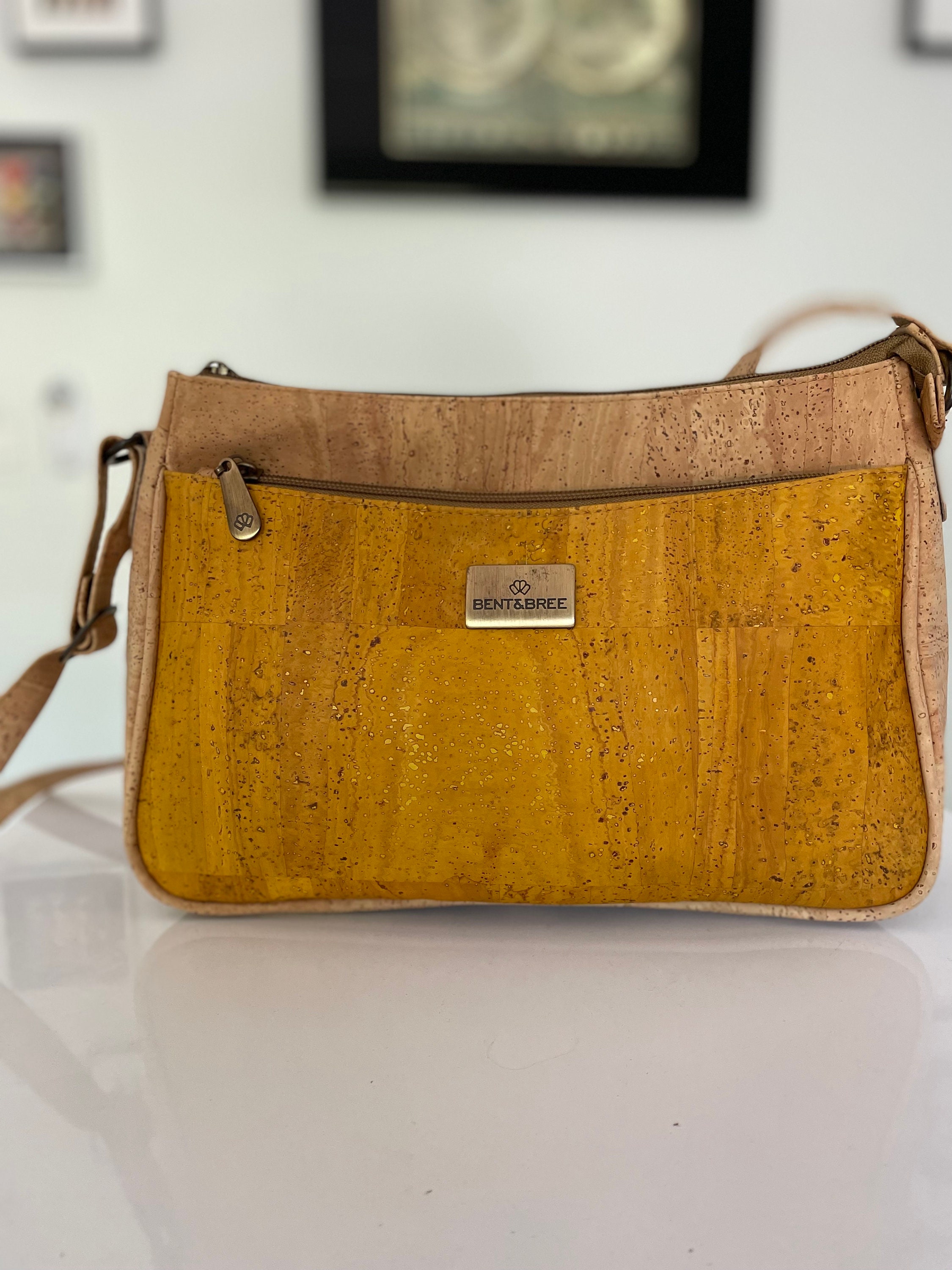 Clancy Cork Crossbody. Vegan Water Resistant Cruelty free Lightweight Purse Adjustable Strap Sustainable Non leather Etsy